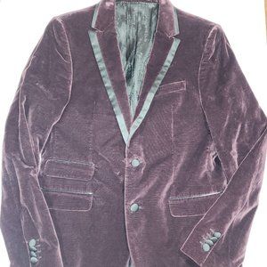 SAND "The Red Carpet"- Purple Velvet Dress Jacket